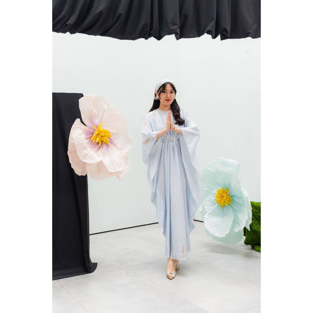 Vanmer Clothing - Ayesha Kaftan | Eid Collection | Lebaran 2025 | Long Abaya | Ceruty Silk