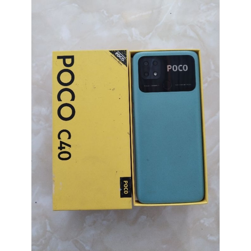 POCO C40 4/64 second fullset