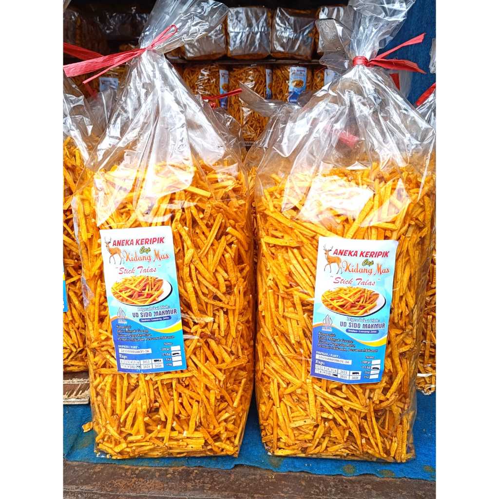 

Stik Talas 1 Kg Asin Gurih Renyah Stick Talas Cemilan Gurih Talas Stik Empuk Gurih Nagih