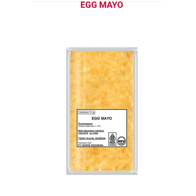 

kewpie egg mayo kemasan 1 kg