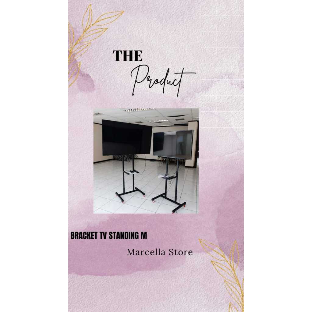 BRACKET TV STANDING BANDUNG / BRACKET TV CIAMIS / BRACKET TV STANDING 37-43 INCH / / BRACKET TV YOGI