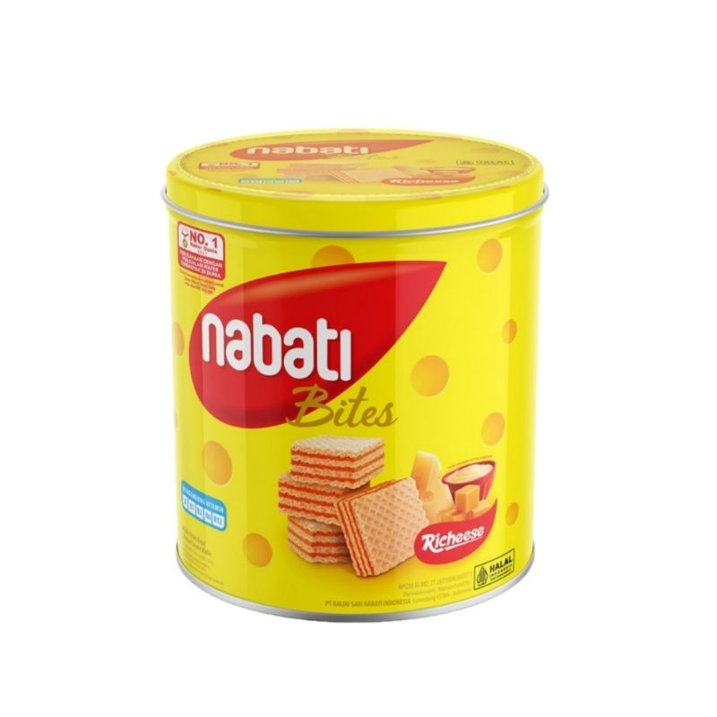 

WAFER RECHEESE NABATI BITES KALENG 240GR