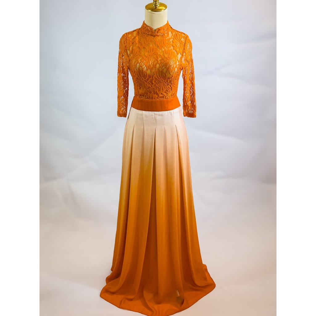 Dress Maxi Ombre (Solesale SOLEMIO)