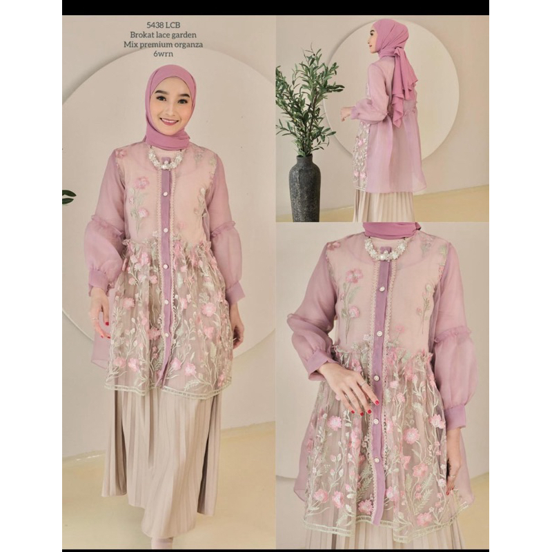 HAYZA OUTER ORGANZA BORDIR