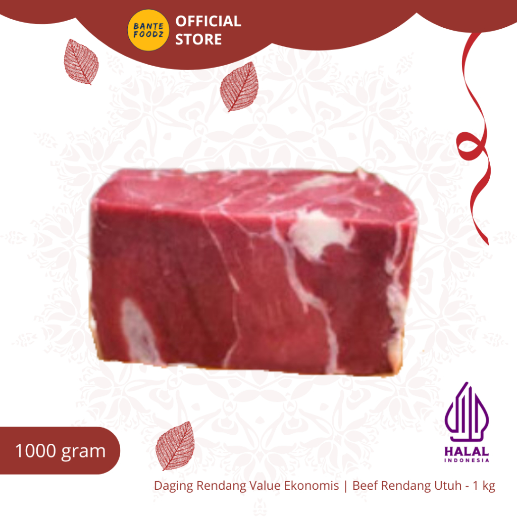

Daging Rendang Value Ekonomis Utuh Frozen Best Seller 1Kg