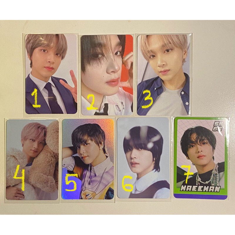 PC NCT HAECHAN OFFICIAL, MD POSTCARD BOOK SET HAECHAN