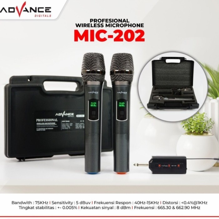 MIC WIRELESS ADVANCE - 202