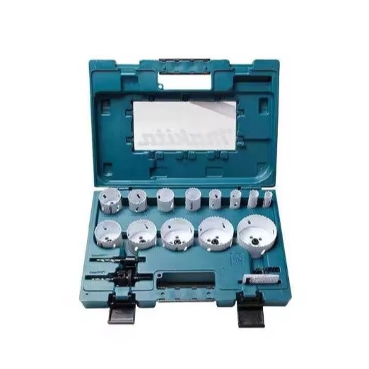 Mata Bor Pelubang Kayu Besi PVC Hole Saw Holesaw Set Makita D-63993