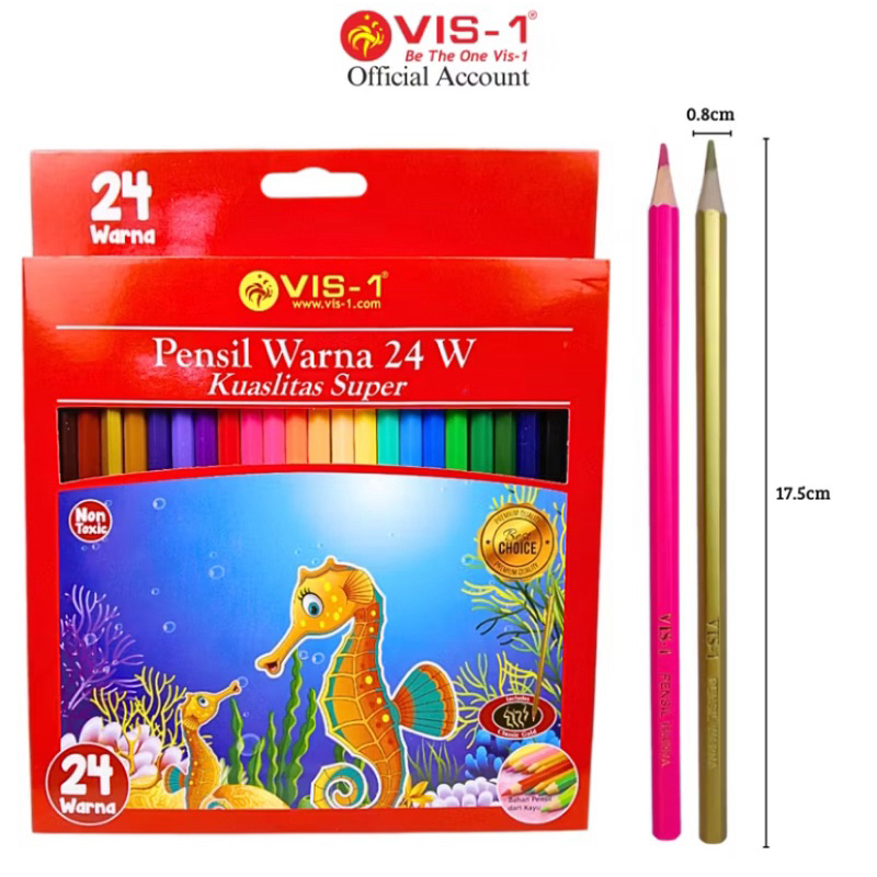 

Pensil Warna VIS-1 24w