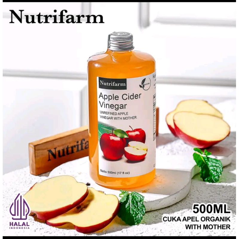 

CUKA APEL ORGANIK WITH MOTHER 500 ML