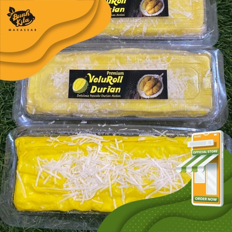 

PANCAKE PREMIUM DURIAN MEDAN ROLL