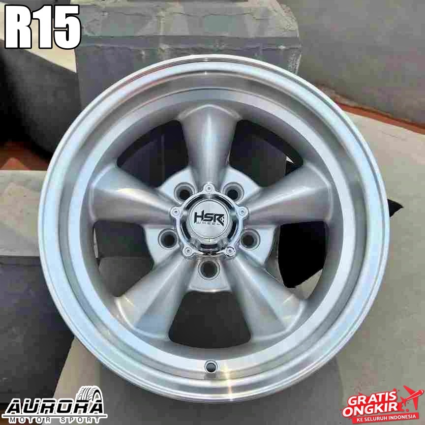 Velg celong klasik ring 15 pcd 5x114,3 mobil terios rush innova ertiga mercy HSR Celtic R15 silver