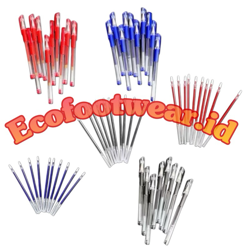 

Pena Gel 0.5mm Standard Pulpen Mimi Tinta Cair Pen Hitam Merah Biru Bolpoin Alat Tulis Sekolah Kantor ecofootwear.id