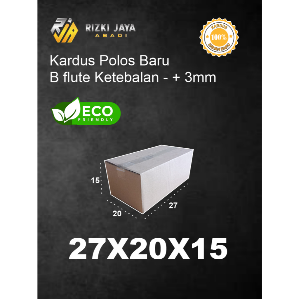 

KARDUS 27X20X15 KARTON BOX PACKAGING