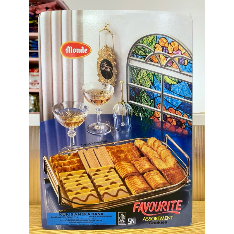 

Monde Favourite Kukis Aneka Rasa 575gr