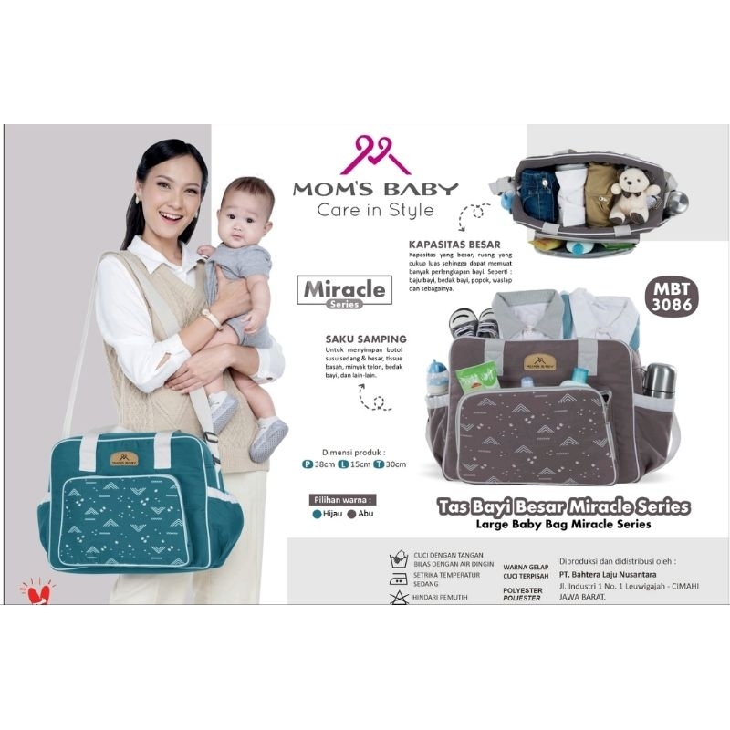 Mom’s Baby Tas Bayi Kecil,Medium,Besar/Tas Ransel