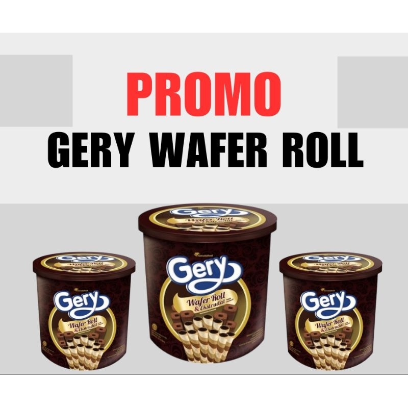 

PROMO Gery Wafer Roll, Stick choco 350 gr Terbaru dan Termurah