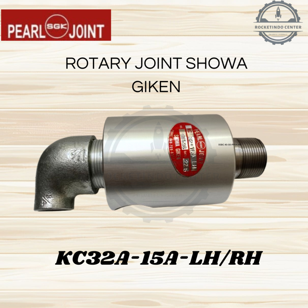 ROTARY JOINT PEARL JOINT SGK SHOWA GIKEN ROTARY JOINT KCL-32A-15A RH / KC-32A-15A LH - ULIR KANAN - 