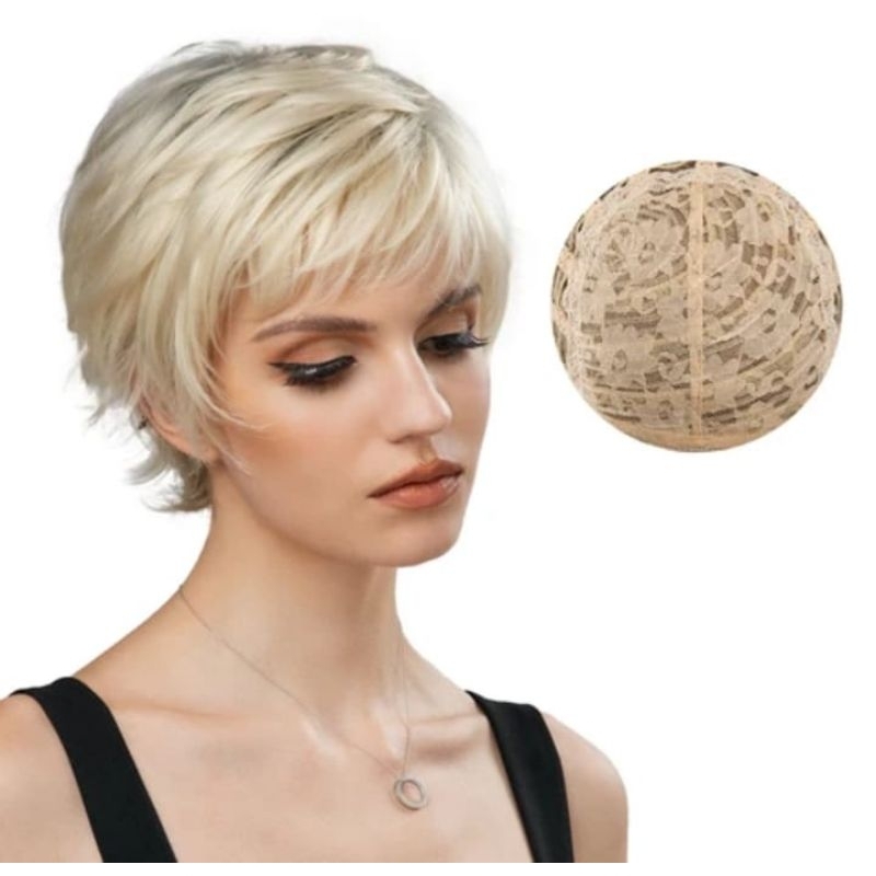INSHIRA HAIR WiG TomBoy WIG Wanita pendek Wig Shorty Blode WIg korean STyle