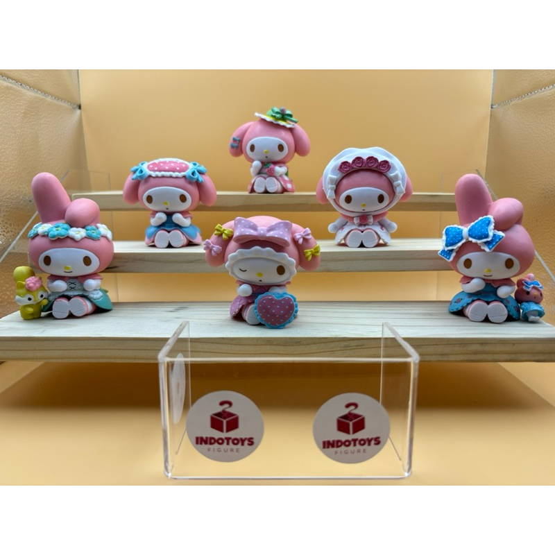 Blind Box Sanrio My Melody Pink Action Figure My Melody Sanrio