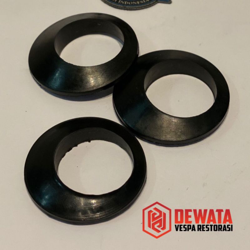 Karet Kunci Stang Metalpast Hitam Vespa Super 79 PX PS