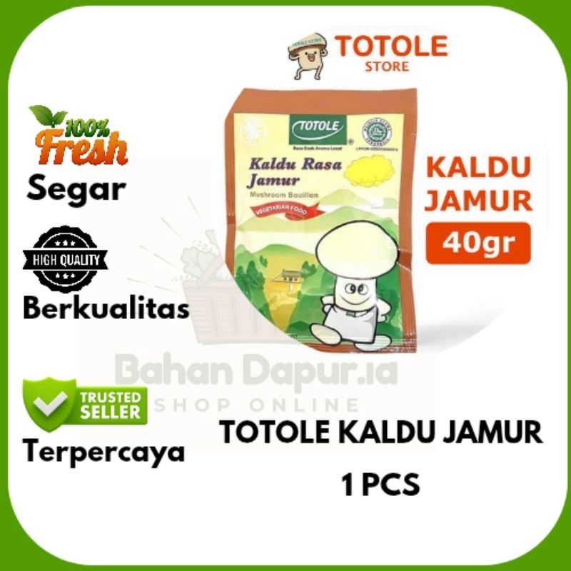 

TOTOLE KALDU JAMUR | 1 PCS 40 GRAM | Bahan Dapur .id