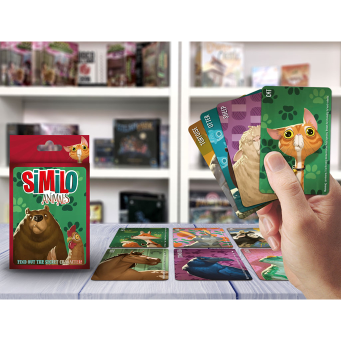 Similo Animals Family Card Game