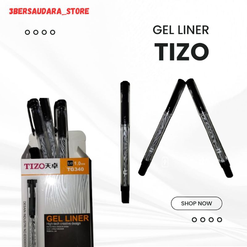 

[PCS] BOLLPOINT GEL TIZO 340 1,0MM/BULPEN GEL BELANG 1,0MM/PULPEN GEL TIZO 340 BELANG