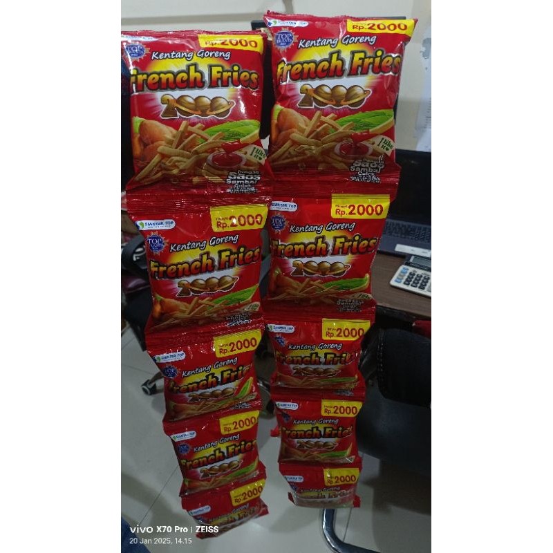 

French Fries 2000/rcg isi 10pcs