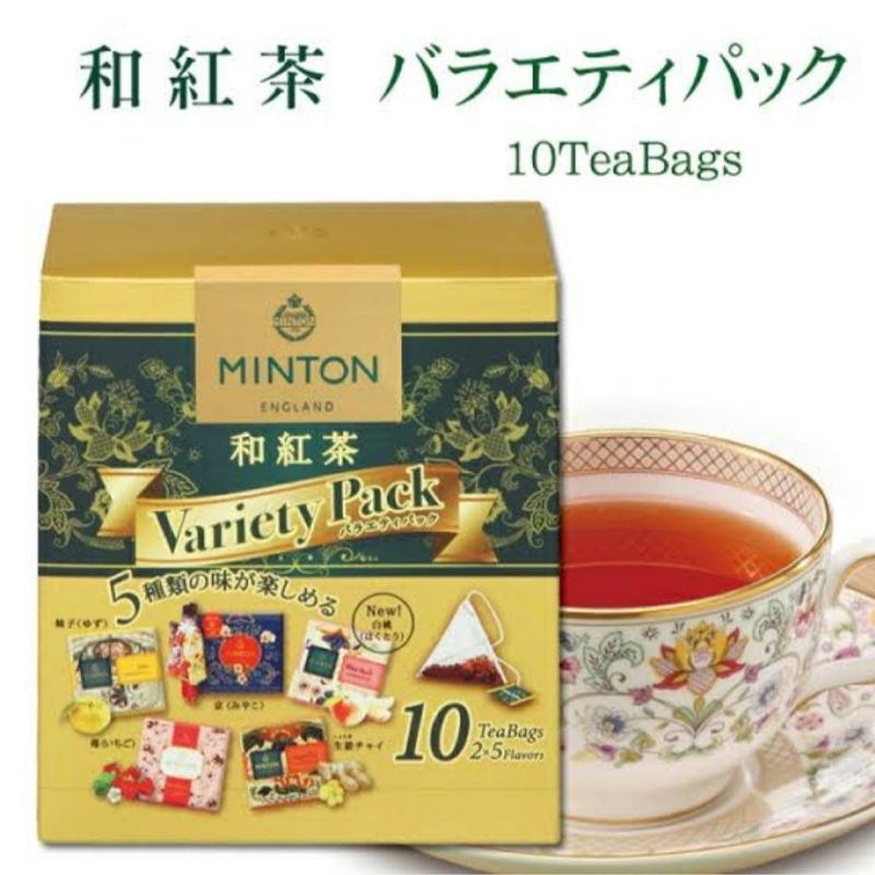 

MINTON Tea pyramid Tea Bags, isi 10 tea bags