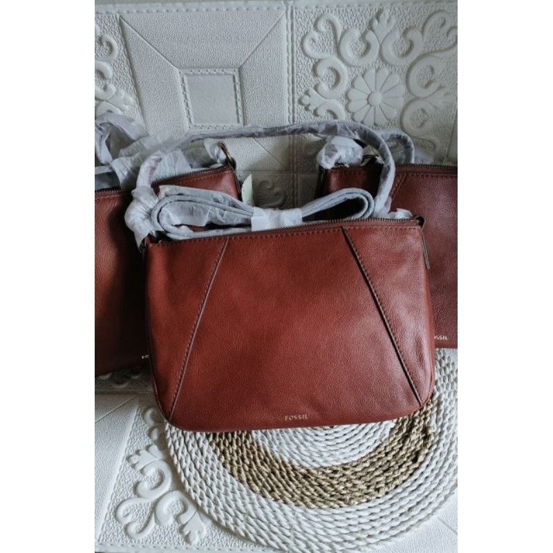 Fossil Skylar Crossbody Brown