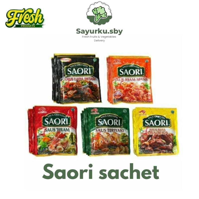 

Sayurku.sby Saori Saus tiram sachet 1 pcs