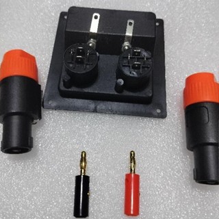 SATU SET TERMINAL SPEAKER JACK SPEAKON+JACK BANANA