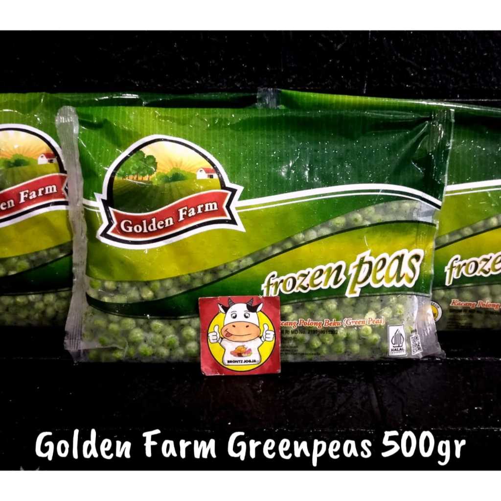 

GOLDEN FARM GREENPASS 500GR/KACANG POLONG-FROZEN FOOD-BRONTZ JOGJA