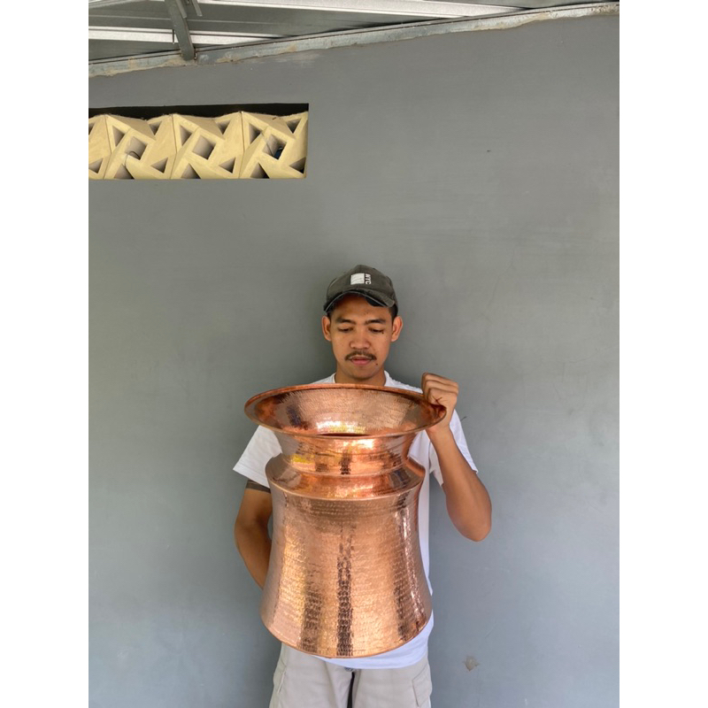 Dandang seeng dandang bali dandang jadul tembaga asli handmade kapasitas 4kg dandang kukus serbaguna