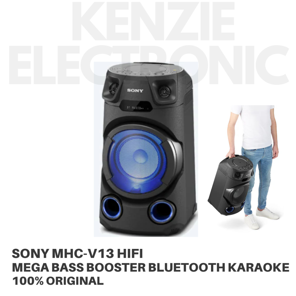 speaker hifi sony mhc v13 speaker bluetooth karaoke speaker aktif