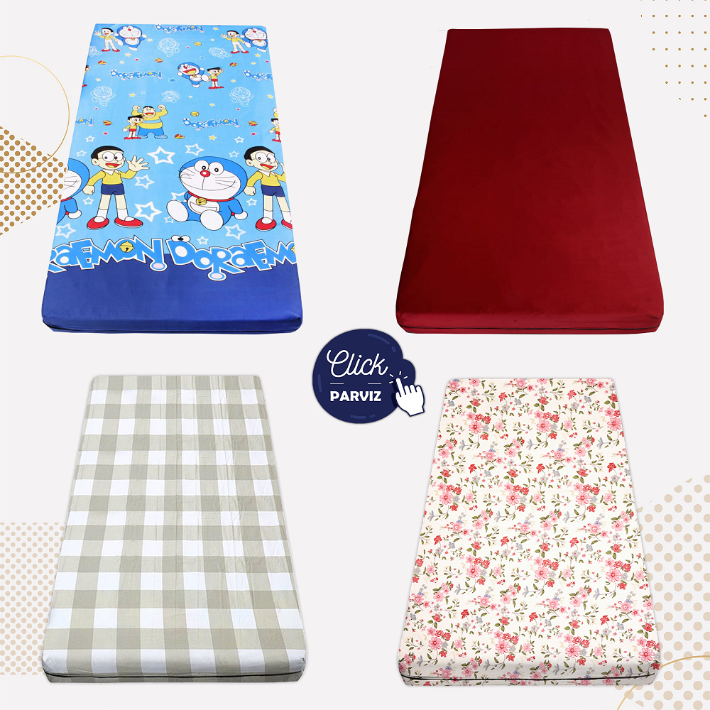 Sprei Resleting 100x200 Sarung Kasur Busa Resleting 100x200x15 - 100x200x20