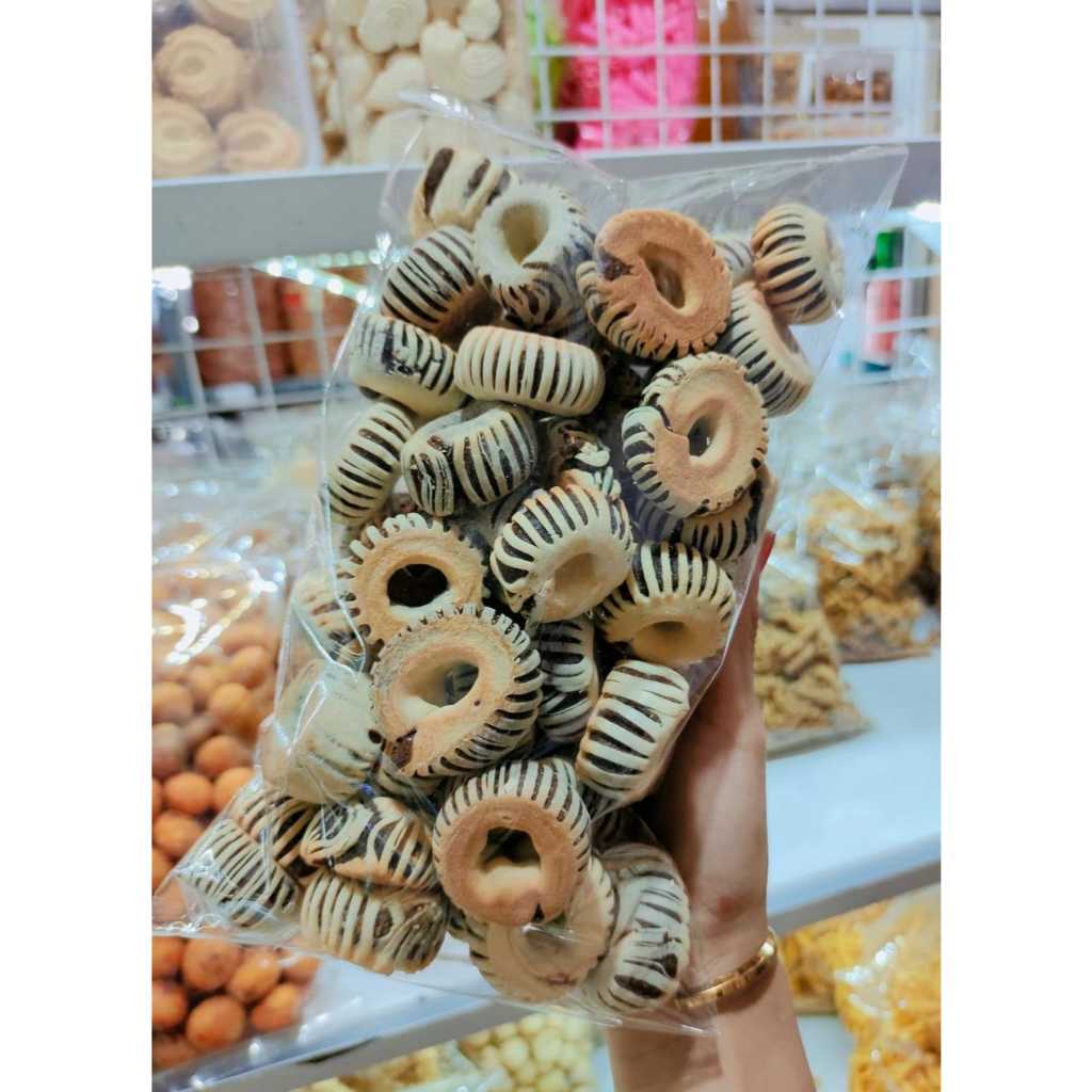 

Nopia Mino Gulung Coklat 500g