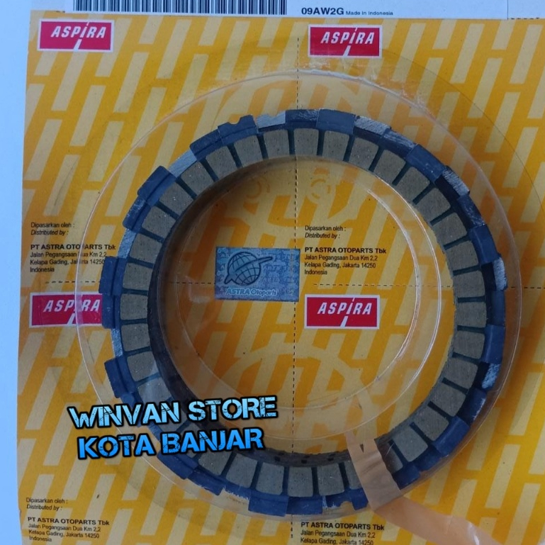 Kampas kopling TRS GP Kampas pelat fiber kopling Suzuki TRS GP100 GP 125 TS 100 - ORI ASPIRA