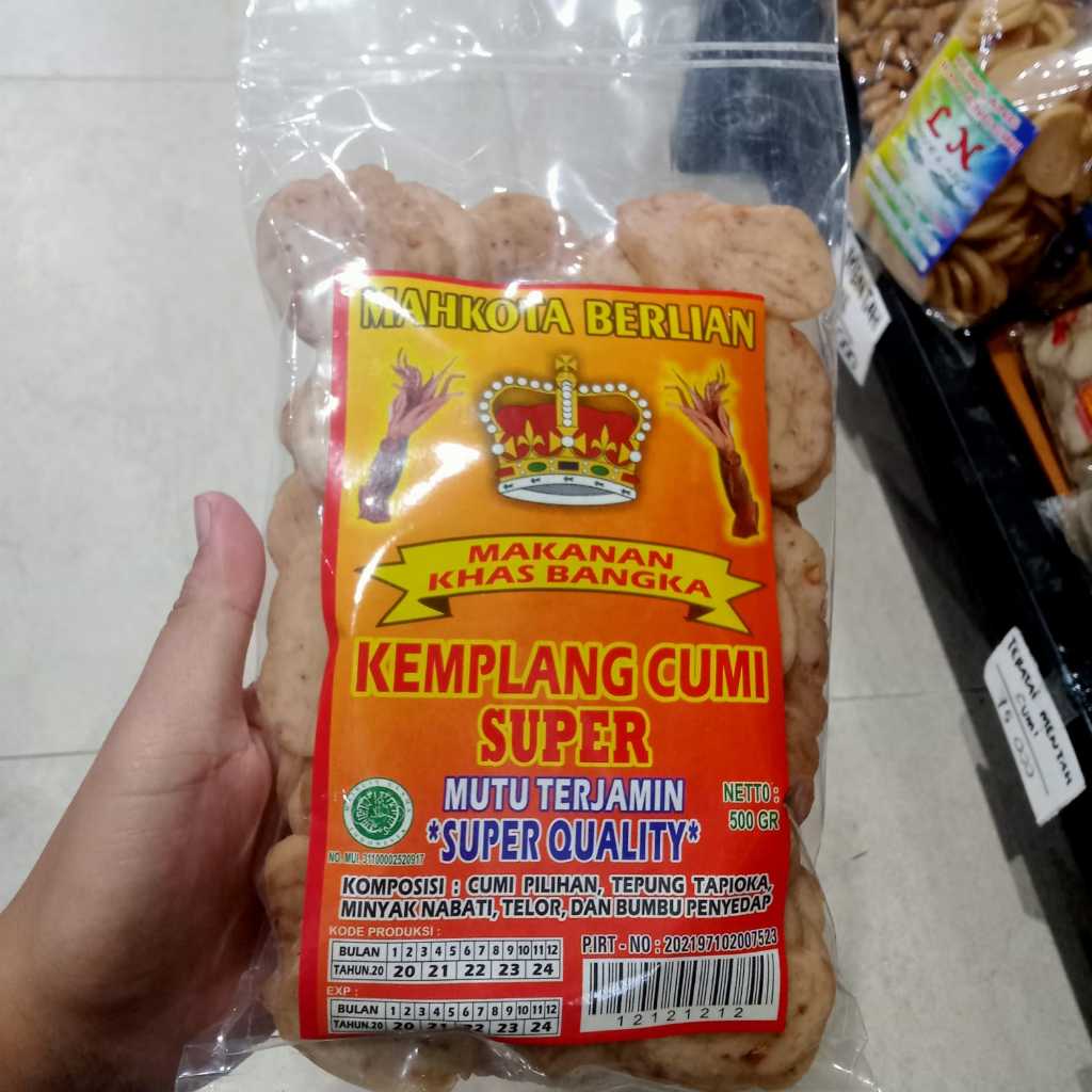 

MENTAH cumi super mahkota