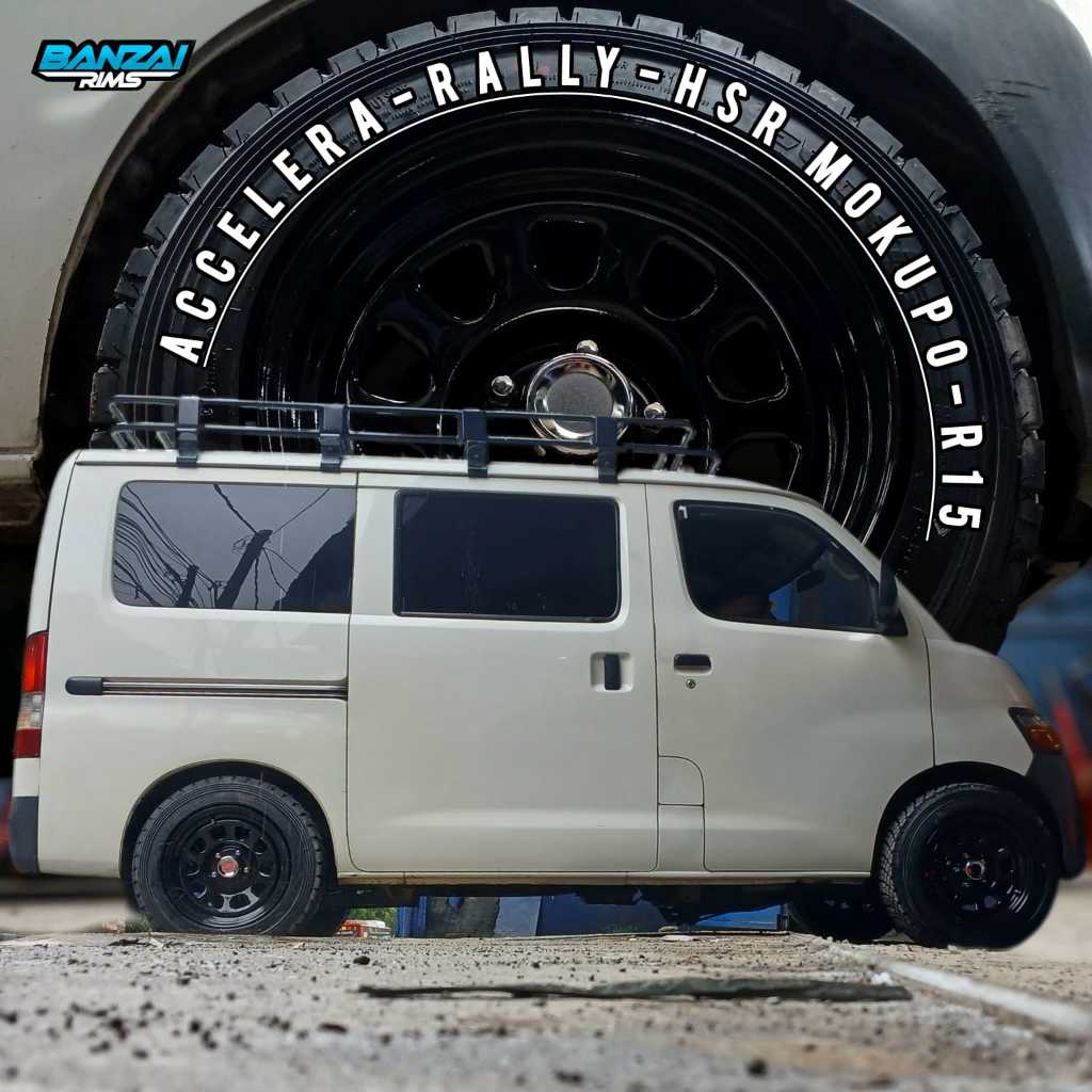 Velg Mobil Untuk Grandmax Ring 15 Paket Kumplit Velg Ban Accelera Rally Hsr Mokupo
