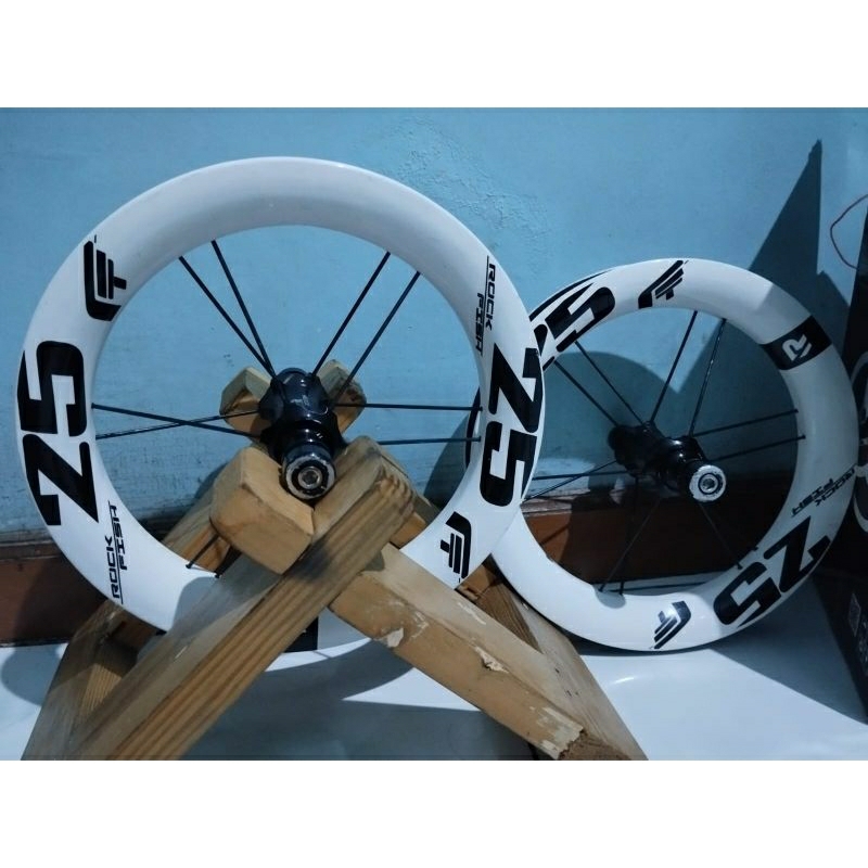 Wheelset Rockfish FT25 / Velg Sepeda Anak Pushbike 12"