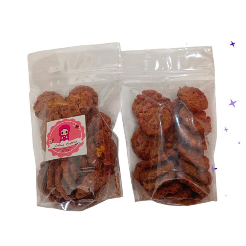 

Ampyang kacang tanah gula merah kemasan pouch berat kurleb 250gr
