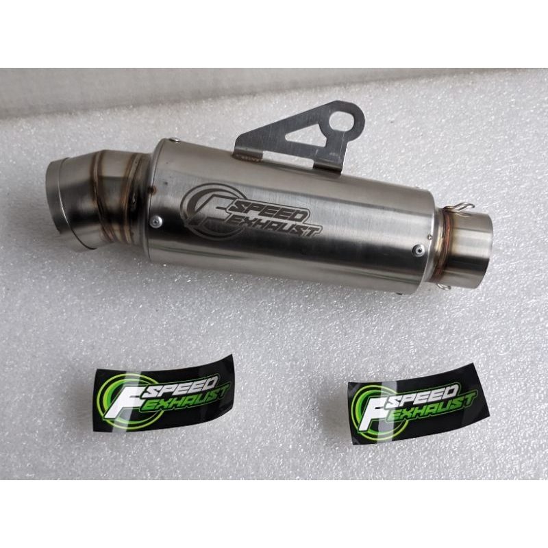 silincer knalpot jrm inlet 50mm supra x 125 vega supra karisma revo absolute ori f speed exhaust