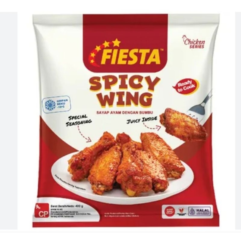 

fiesta spicy wing 400gr