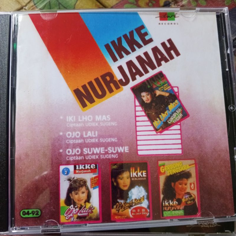 CD IKKE NURJANAH THE BEST