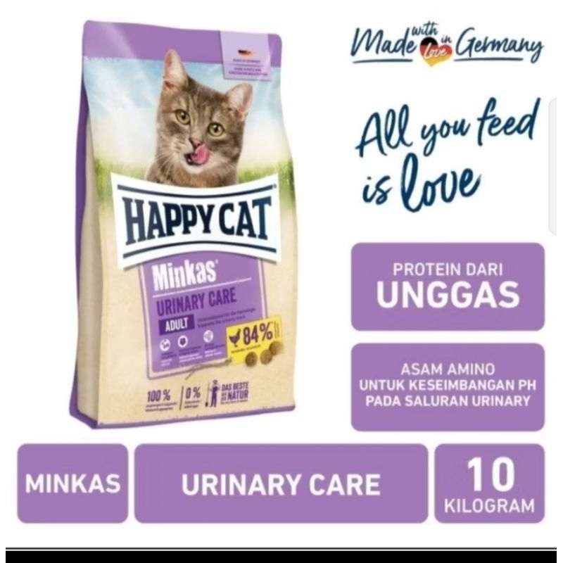 happy cat minkas urinary 10 kg makanan kucing kering happy cat minkas urinary care 10kg