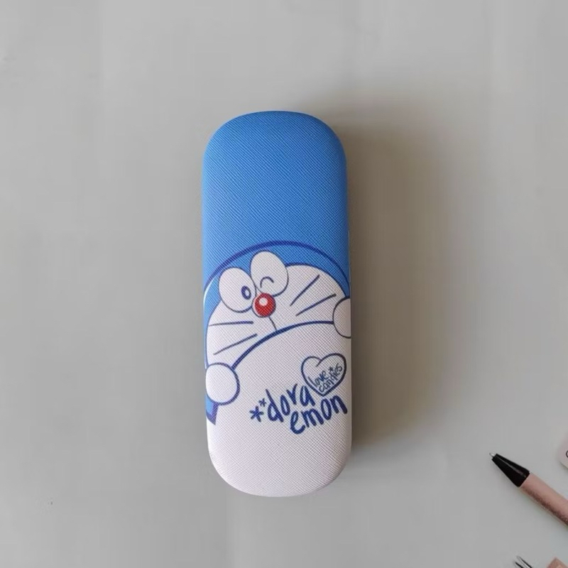 Tempat kacamata / Kotak kacamata / Kacamata Case / Tempat kacamata doraemon / Kotak kacamata doraemo