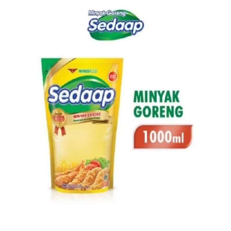 

MINYAK GORENG SEDAAP 1 LITER