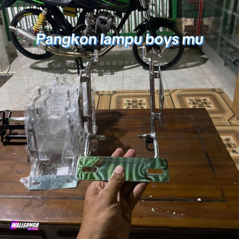 Pangkon Lampu Model W9 + Free Stiker W9